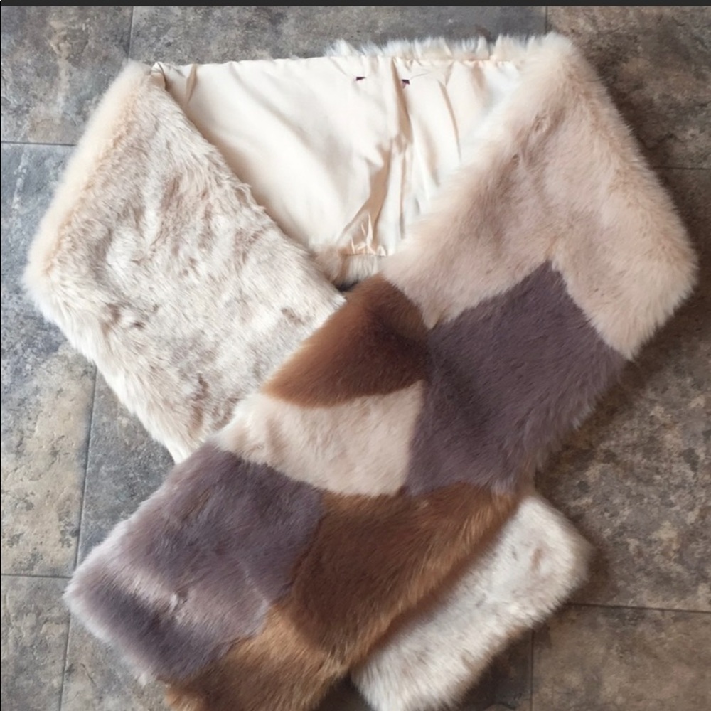 Faux Fur Shawl